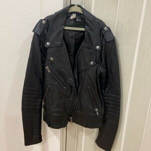 Pleather jacket